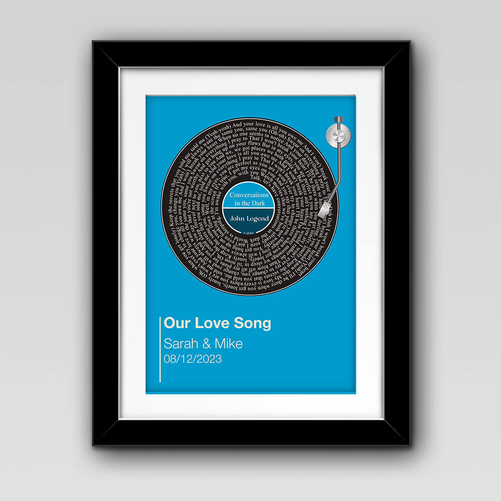 Turntable Song Lyrics Blue 1